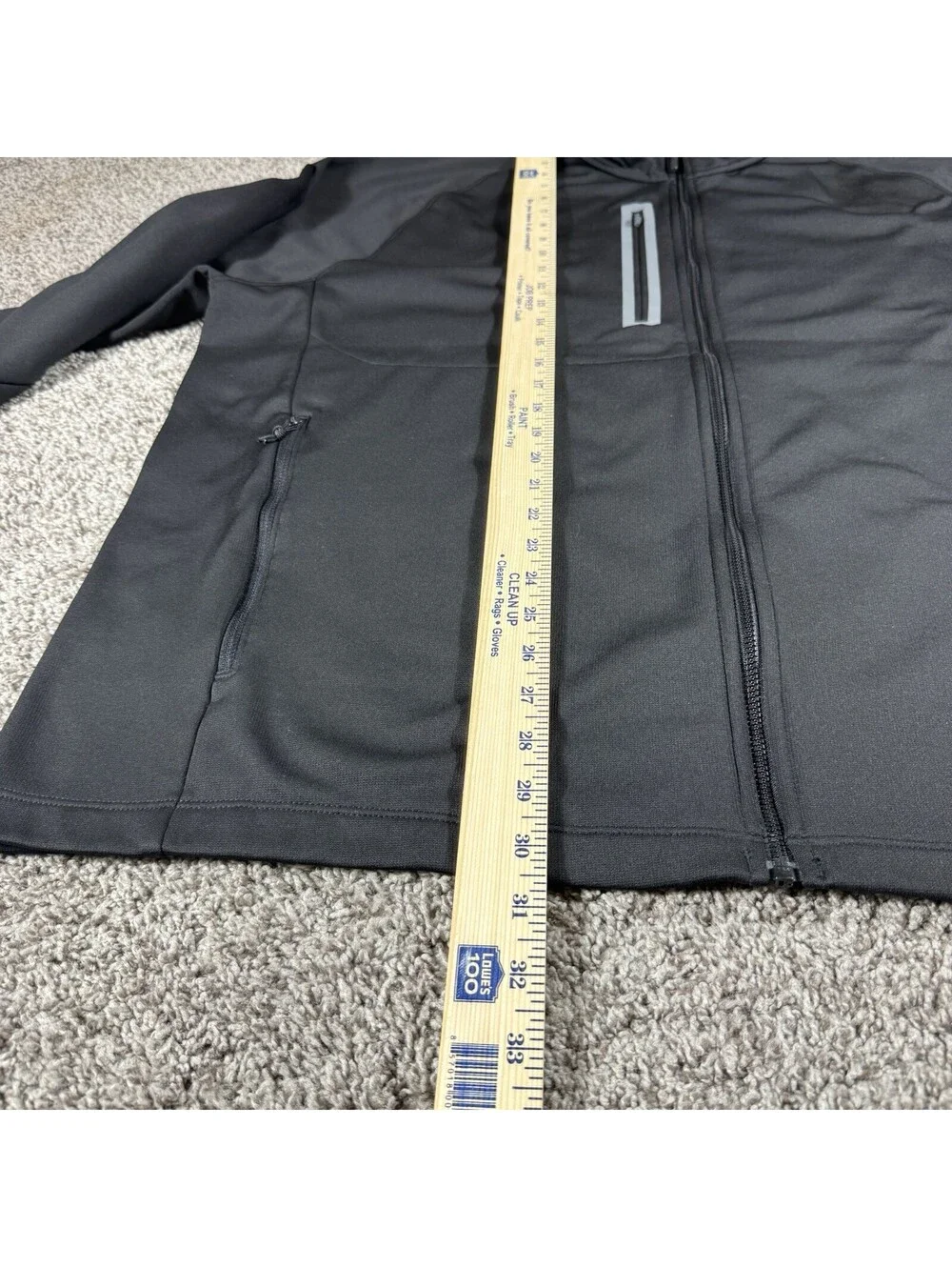 The North Face Canyonlands Jacket Mens 3XL Black Full Zip Fleece Outdoor